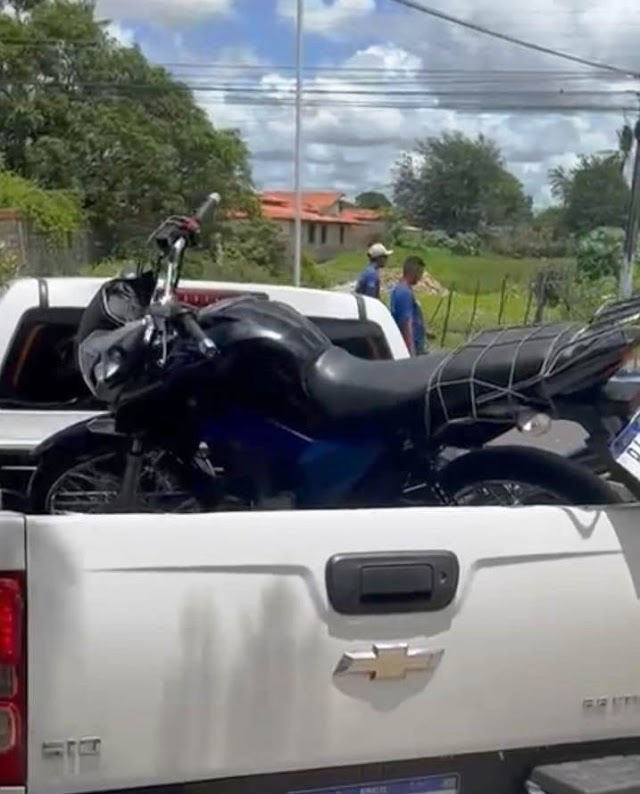 Polícia apreende moto utilizada em "grau" praticado próximo à delegacia de Parnaíba