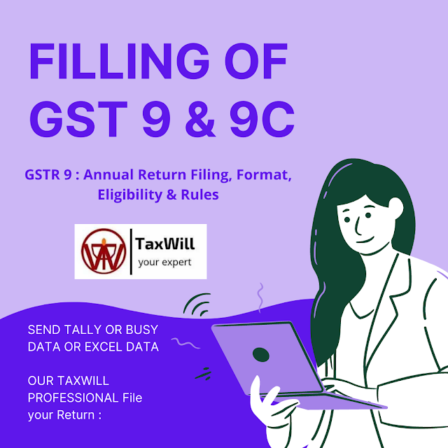 GSTR9 & GSTR9C due date for FY 2018-19 extended to 31.10.2020: Annual Return Filing, Format, Eligibility