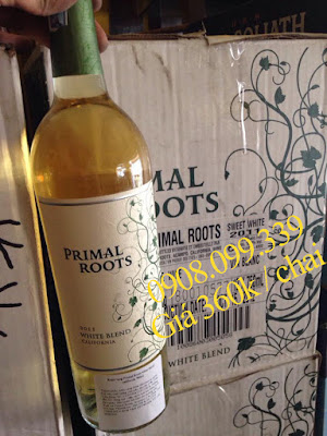 Rượu Vang nhập khẩu từ Pháp Primal Roots rượu Vang Trắng giá 360k / chai giá tốt nhất tại Tp.HCM 1