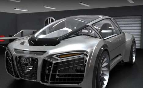 The Audi Hydron  Amphibious Super Cars