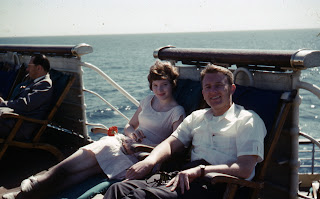 Friends aboard the SS Homeric - June 1961