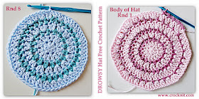 how to crochet, free crochet patterns, sleep hats, chemo caps, bald heads, beanies, hats,