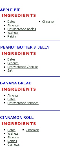 Product Review: Larabar - Apple Pie, PB&J, Banana Bread ...