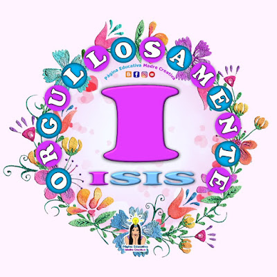 Nombre Isis - Carteles para mujeres - Día de la mujer