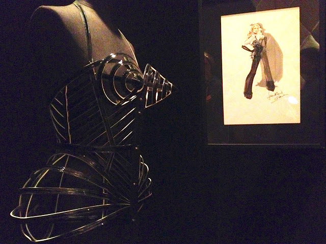 Madonna tour sketch Jean Paul Gaultier Exhibit, Brooklyn Museum, 2013