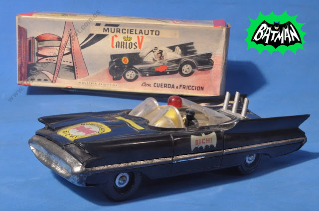 Batman Batimóvil 1966 TV Serie - Murcielauto de Bichi - Made in Argentina