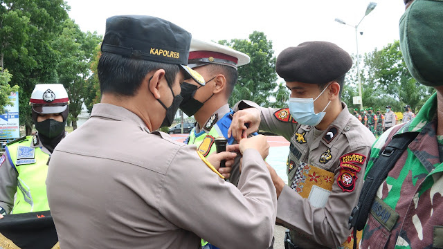 Jelang Ops Ketupat Kapuas 2022, Polres Sekadau Apel Gelar Pasukan