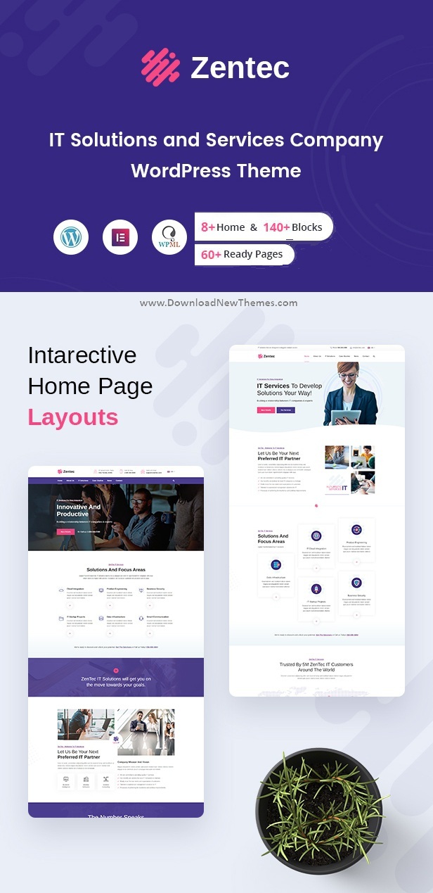 IT Solutions Company WordPress Theme