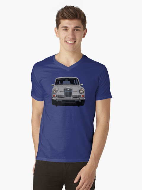 Wolseley Hornet vintage car t-shirt