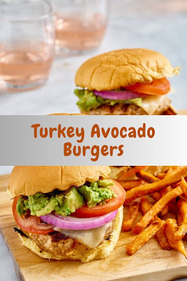 Turkey Avocado Burgers