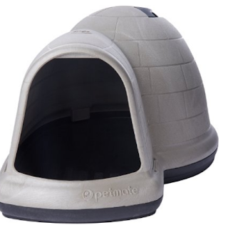 igloo dog house winter