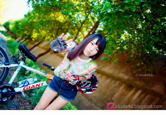 5 Bicycle Girl Diaries - very cute asian girl-girlcute4u.blogspot.com