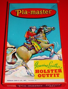 1950s Plamaster costume box cowboy Just Peachy, Darling