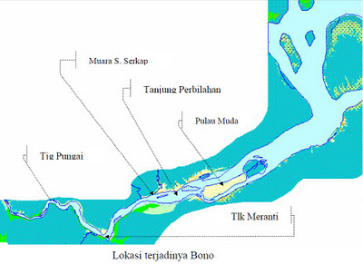 Peta Lokasi Bono Sungai Kampar  Attayaya Blog