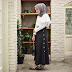 Ootd Hijab Rok Hitam