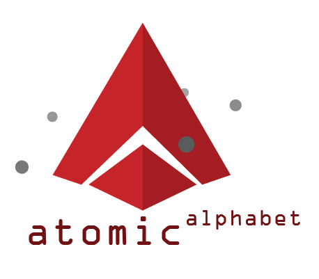 Logo Design  Alphabets on Atomic Alphabet  The Atomic Alphabet Logo