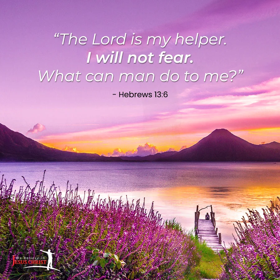 (Hebrews 13:6) Bible Quote That Will Encourage and Inspire Your Life