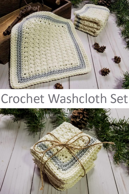 Sampler Spa Cloths - Free Easy Crochet Pattern