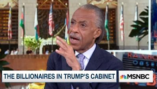 Filthy Rich Sharpton Knocks Trump For Selecting Wealthy Cabinet--At least Nine Owes $5 Million In Back Taxes