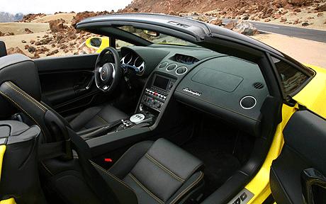 2010 Lamborghini Gallardo LP5604 Spyder Interior