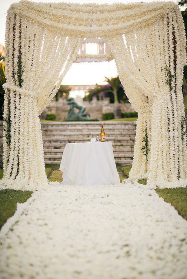 White Wedding Decor