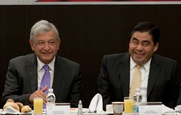 !!!PRIMERO AMLO!!! No buscaré candidatura de Morena en Puebla; la prioridad es que López Obrador sea presidente: Barbosa