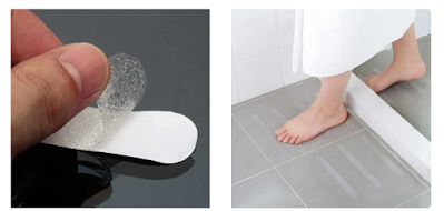 Anti-slip stickers for bathroom floors