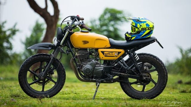 TVS Apache Wall E Scrambler