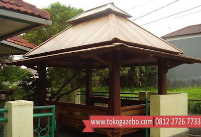 Gazebo Jati Jepara Persegi