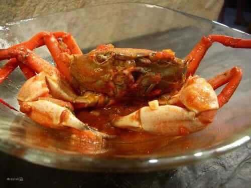 Crabs in Tomato Sauce Recipe