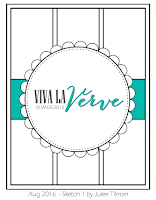 Viva la Verve August Sketch 1 designed by Julee Tilman