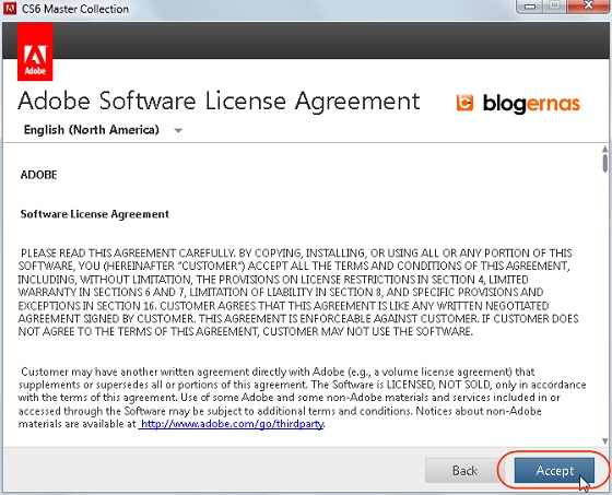 Cara Install Adobe CS6 Master Collection (Full Gambar Tutorial)