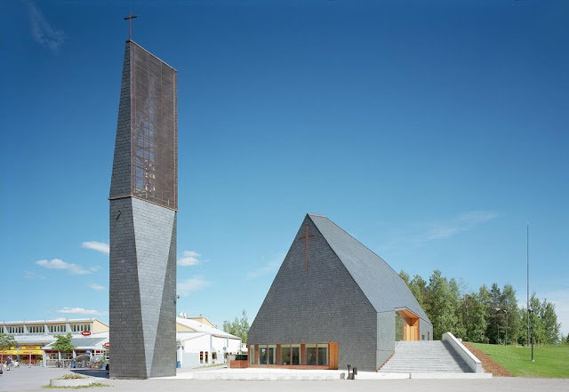 Lassila Hirvilammi Architects - Church Kuokkala - photo © Jussi Tiainen