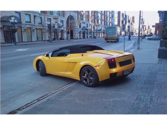 lamborghini gallardo spyder yellow