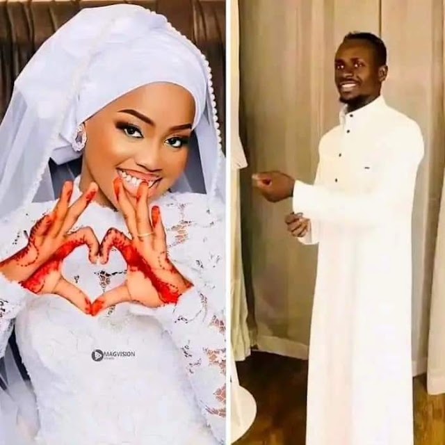 Photos: Senegalese captain sadio mane wedded in Grand-style! 