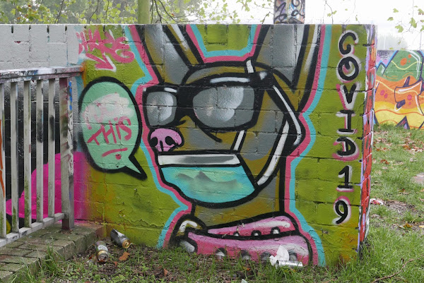 Graffiti-hotspot Arnhem, 19 oktober 2020