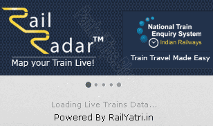 rail radar train enquiry starting