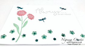 Nigezza Creates with Stampin' Up! Field Of Flowers Peek A Boo Card