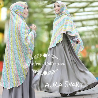 Set Khimar plus dress Abu