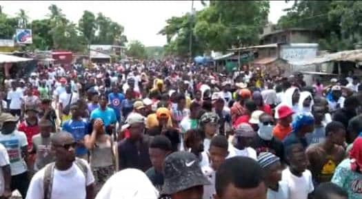 La population de Miragoâne mobilise une nouvelle fois pour exiger le départ d'Ariel Henry