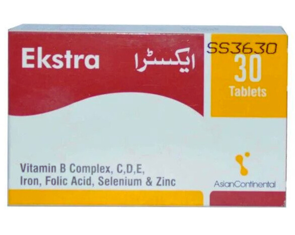 Ekstra Tablets 30s: Uses, Benefits, Price, Precautions