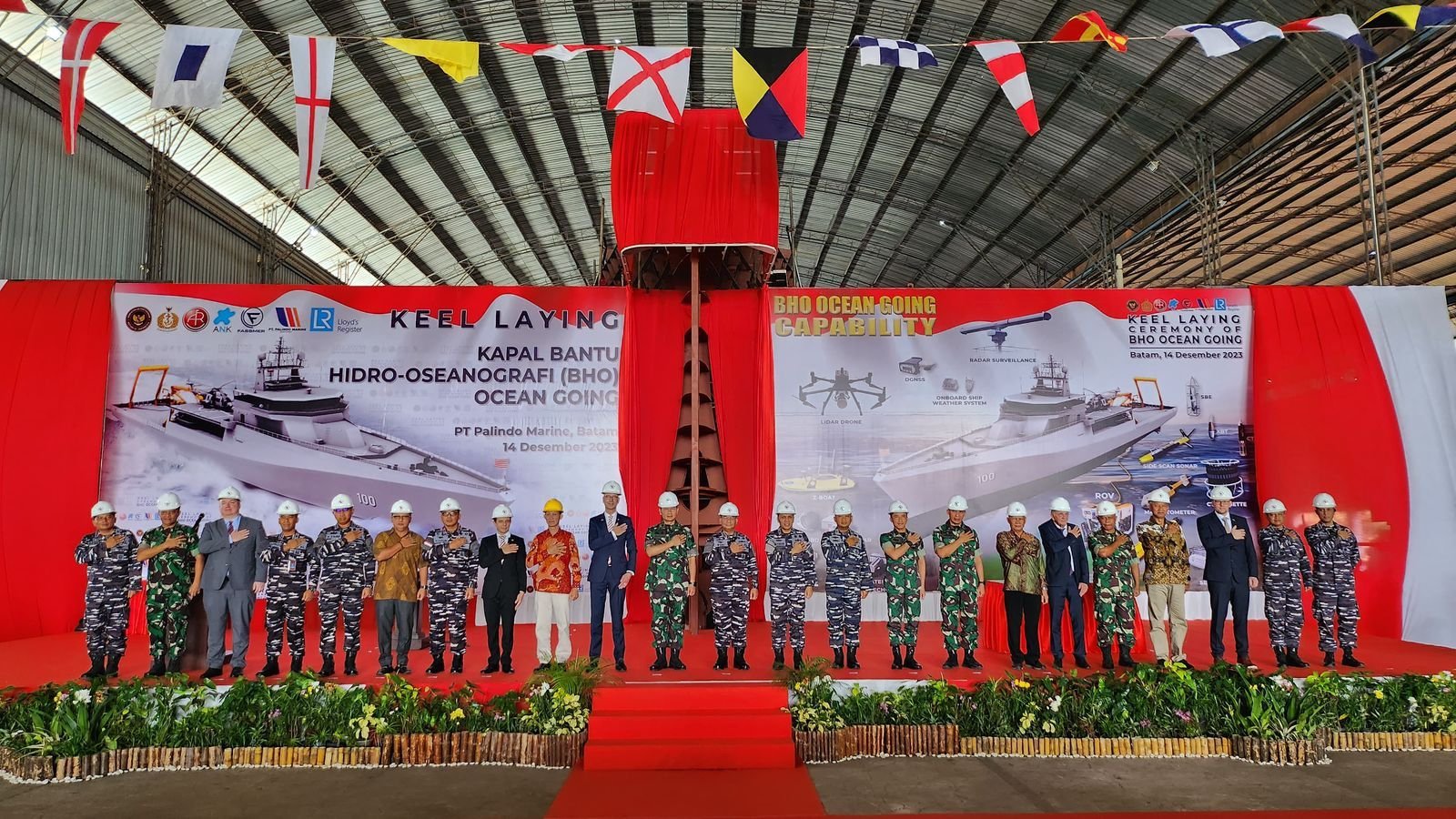 印尼PT Palindo Marine公司:舉行印尼海軍新型