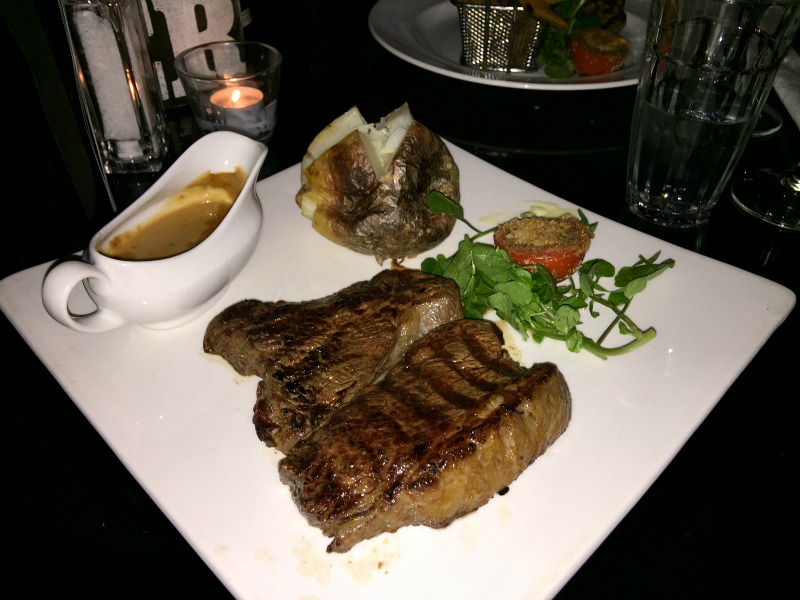 Rump steak at Grill on the Corner Glasgow