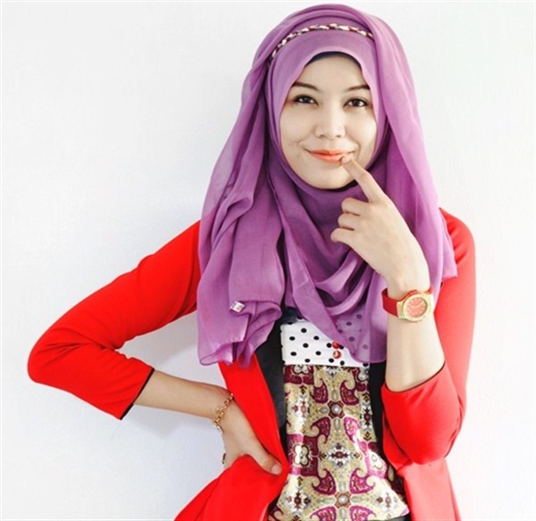 model hijab paris terbaru 
