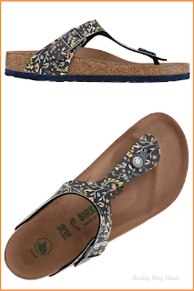 Women’s Gizeh Vegan Birko Flor T-Strap Sandals by Birkenstock - Buddy Blog Ideas
