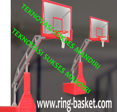 Ring basket portabel dengan hidrolik listrik