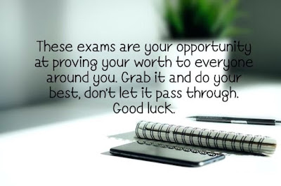 Exam Time Quotes