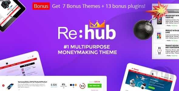 REHub Premium WordPress Theme Free Download