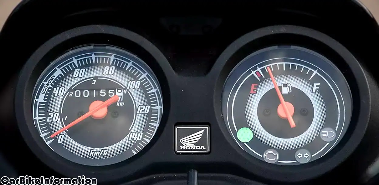 Honda Shine 100 console