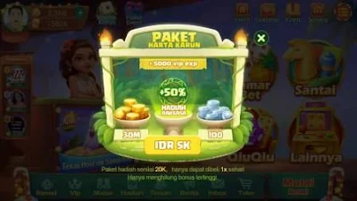 Paket Harta Karun Higgs Domino Island